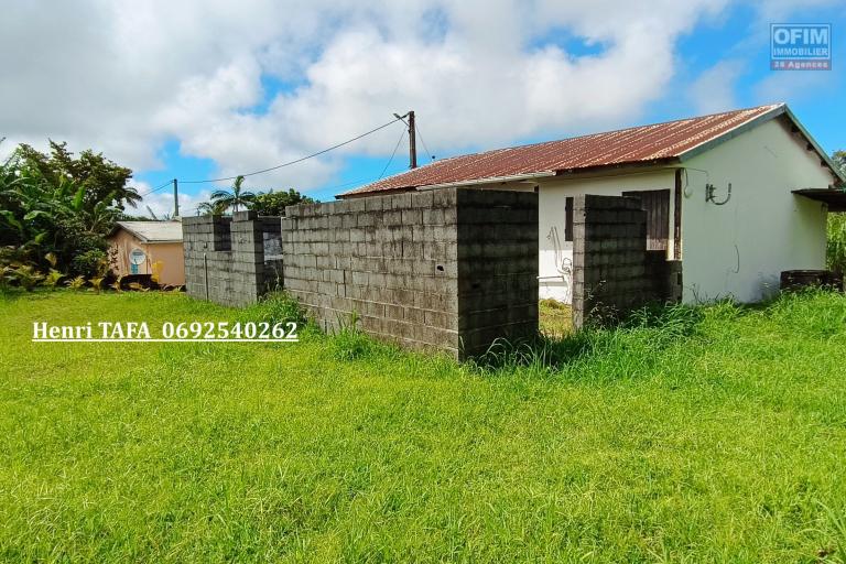 Maison F3 de plain-pied sur 623 m2 de terrain