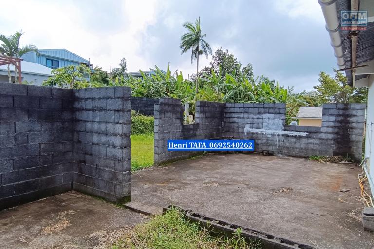 Maison F3 de plain-pied sur 623 m2 de terrain