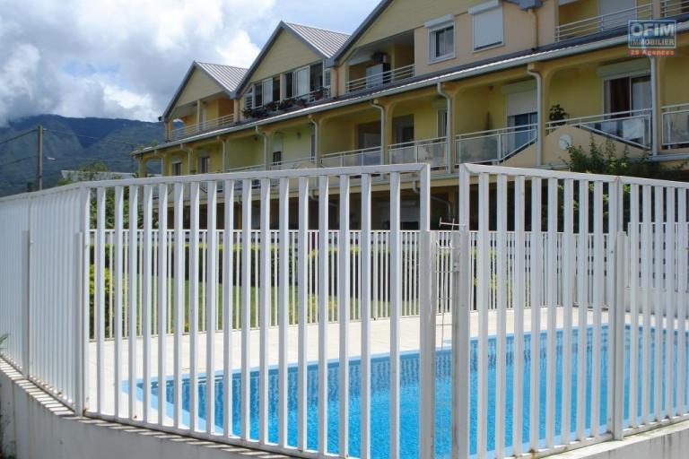 A vendre appartement F2 dans résidence avec piscine le Tampon 14 éme