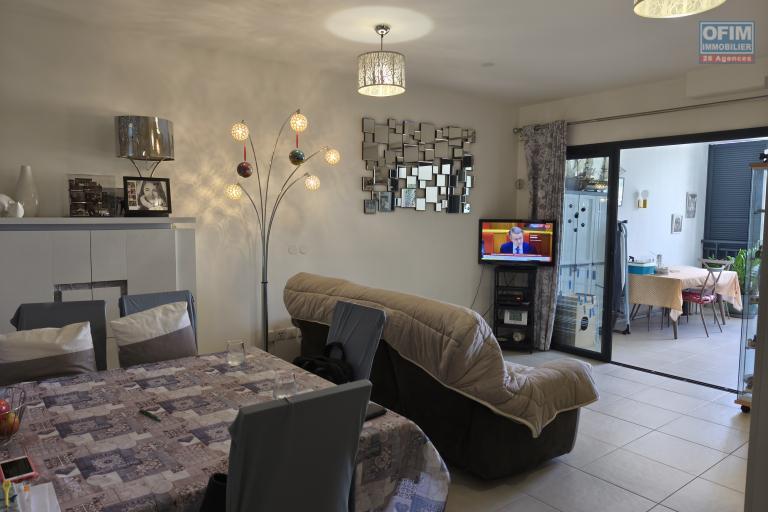 A vendre appartement T3  de 70,60  m2 avec varangue -R&eacute;sidence r&eacute;cente centre ville de  LA POSSESSION