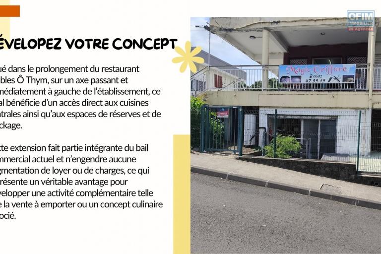 A SAISIR Fonds de commerce Restaurant Le Diables Ô Thym au Tampon est à vendre