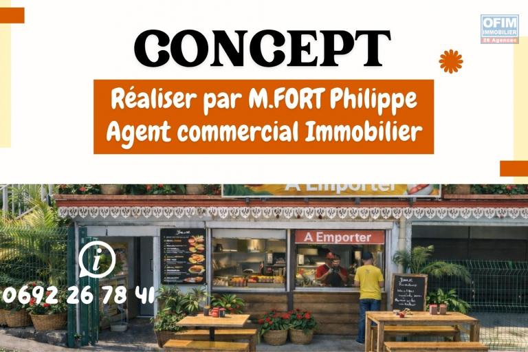 A SAISIR Fonds de commerce Restaurant Le Diables Ô Thym au Tampon est à vendre