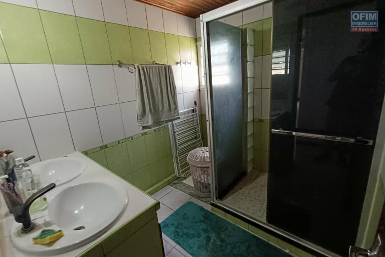 Ensemble immobilier T3 + T2 sur terrain de 572 m² avec piscine Saint Louis - SALLE D'EAU T3
