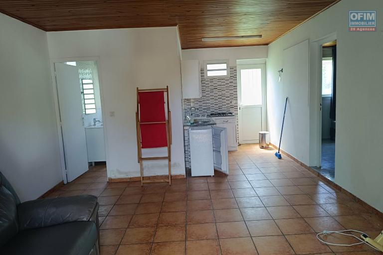 Ensemble immobilier T3 + T2 sur terrain de 572 m² avec piscine Saint Louis - PIÉCE DE VIE T2
