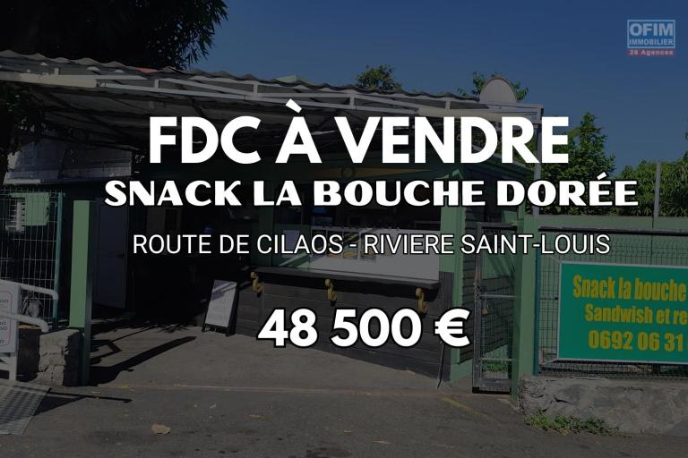 A Vendre Snack La Bouche Dorée à 48 500€ – Une opportunité gourmande sur la route de Cilaos | Saint-Louis La Rivière