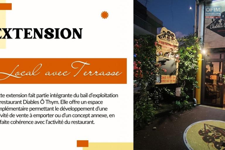A VENDRE | Fonds de commerce d'un restaurant unique au centre ville du Tampon &agrave; 199 900&euro;