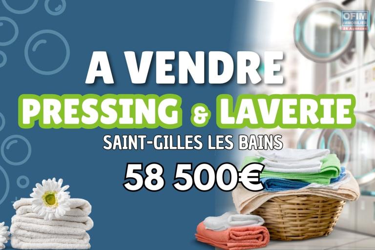 A VENDRE | Pressing & Laverie &ndash; Une activit&eacute; essentielle avec client&egrave;le fid&egrave;le &agrave; Saint-Gilles les Bains | 58 500&euro;