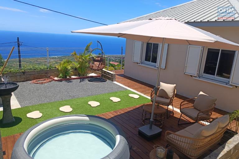 A louer villa F4 Ave vue mer  &agrave; Piton St Leu