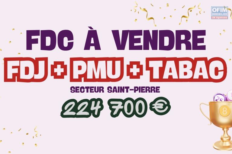 A VENDRE | Fonds de commerce LOTO - PMU - FDJ - BAR - TABAC à Saint-Pierre à 224 700€