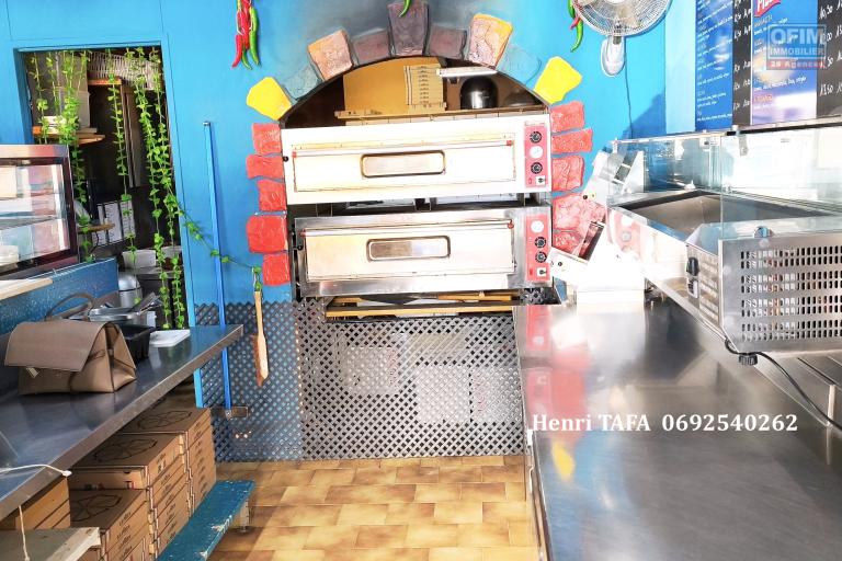 Fonds de commerce PIZZERIA, REPAS, centre-viile Petite-Ile