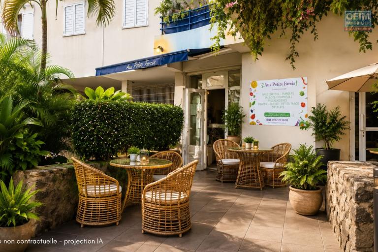 &Agrave; VENDRE &ndash; Fonds de commerce Aux P'Tits Farcis &agrave; 39 600&euro; &ndash; Centre-ville de Saint-Pierre