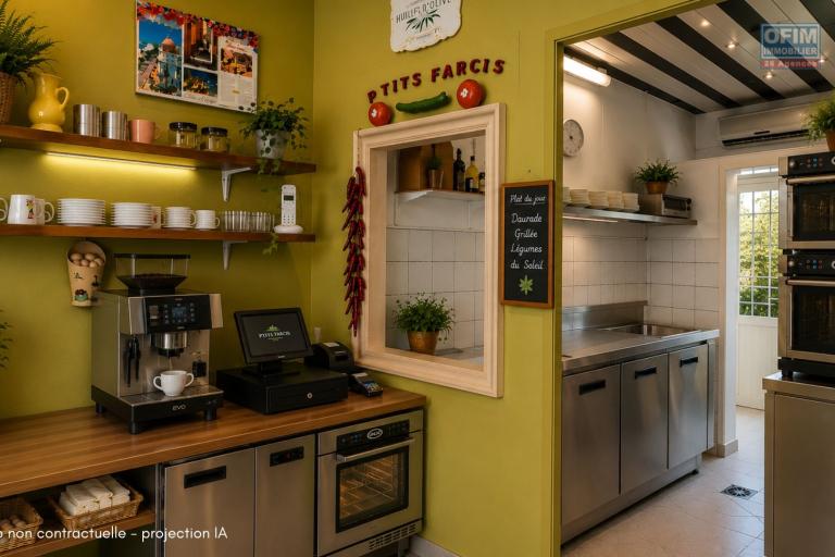 &Agrave; VENDRE &ndash; Fonds de commerce Aux P'Tits Farcis &agrave; 39 600&euro; &ndash; Centre-ville de Saint-Pierre