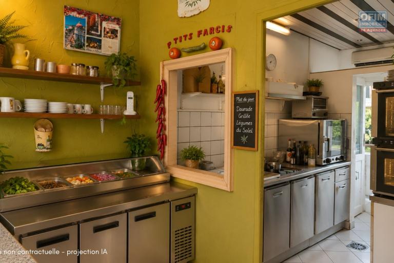 &Agrave; VENDRE &ndash; Fonds de commerce Aux P'Tits Farcis &agrave; 39 600&euro; &ndash; Centre-ville de Saint-Pierre
