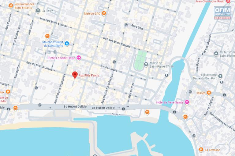 &Agrave; VENDRE &ndash; Fonds de commerce Aux P'Tits Farcis &agrave; 39 600&euro; &ndash; Centre-ville de Saint-Pierre