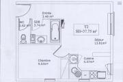 RESIDENCE DE STANDING LE PORT APPARTEMENT T2 - IDEAL INVESTISSEMENT OU 1&deg; ACHAT