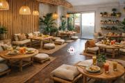 A louer local commercial / professionnel de 100m2 avec Terrasse proche front de mer Saint-Pierre &agrave; 1700&euro; HT