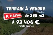 A vendre - Petite France - Terrain constructible 93406 €