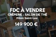 A VENDRE - Fonds de commerce Salon de Th&eacute; - Cr&ecirc;perie - Glacier &agrave;  Piton Saint-Leu | 149 900&euro;