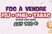 A VENDRE | Fonds de commerce LOTO - PMU - FDJ - BAR - TABAC à Saint-Pierre à 224 700€