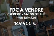 A VENDRE - Fonds de commerce Salon de Th&eacute; - Cr&ecirc;perie - Glacier &agrave; Piton Saint-Leu | 149 900&euro;