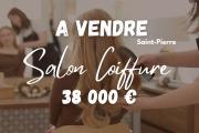 💇♀️ À VENDRE – Salon de coiffure clé en main au cœur de Saint-Pierre
