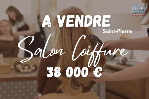 💇&zwj;♀️ &Agrave; VENDRE &ndash; Salon de coiffure cl&eacute; en main au c&oelig;ur de Saint-Pierre